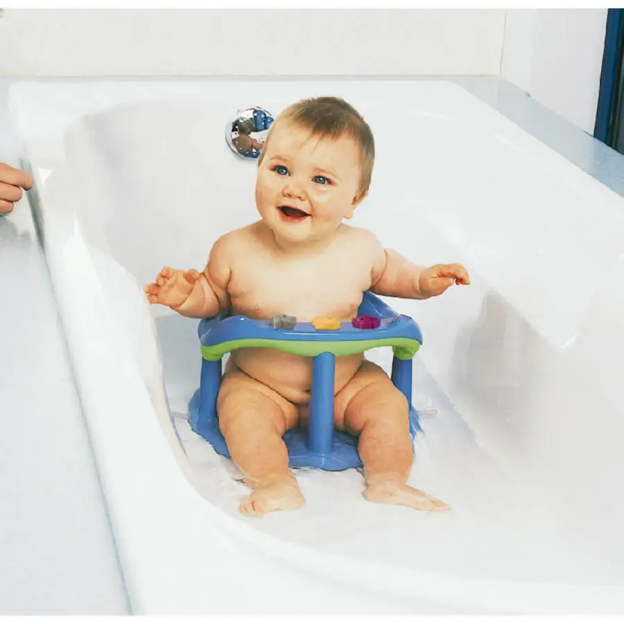 How To Choose A Safe Baby Bath Seat, Baby Ring Seat For Bathtub