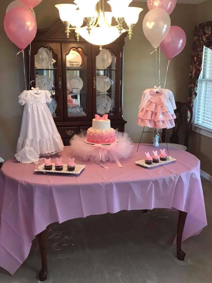 Pink Bow- White and Pink Cake